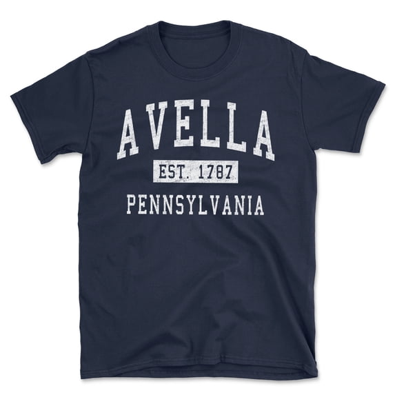 Avella Pennsylvania Classic Established Men's Cotton T-Shirt