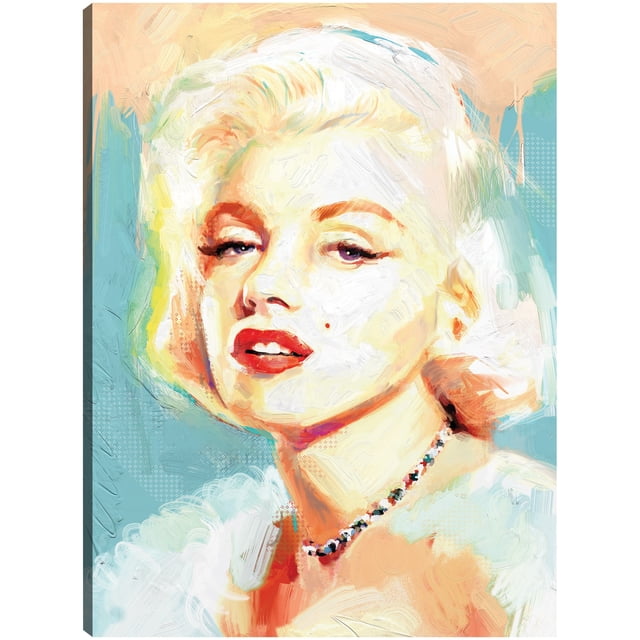 Cuadro Decorativo - Norma Jeane Jr Impresión en canvas, estrechado