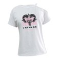thumbnail image 4 of Camiseta con hombros descubiertos para mujer, camiseta básica, ropa de calle para mujer, cómoda, transpirable, estampado gráfico, camisetas de verano SG, 4 of 8