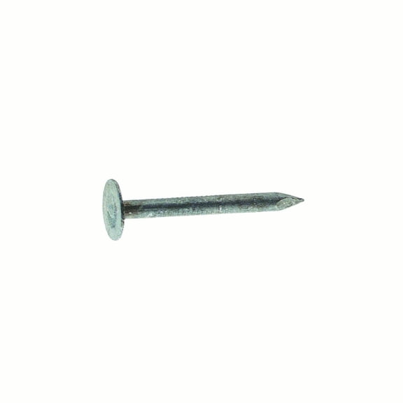 Grip-Rite 3 in. Roofing Electro-Galvanized Steel Nail Flat 1 lb.