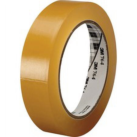 3M General-Purpose Vinyl Tape 764 - 36 yd Length x 1" Width - 5 mil Thickness - Rubber - 4 mil - Polyvinyl Chloride (PVC) Backing - 1 / Roll - Tan Tint | Bundle of 5