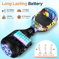 thumbnail image 5 of UNI-SUN Hoverboard, 6.5" Self Balancing Hoverboard with Bluetooth and LED Lights, 5 of 7