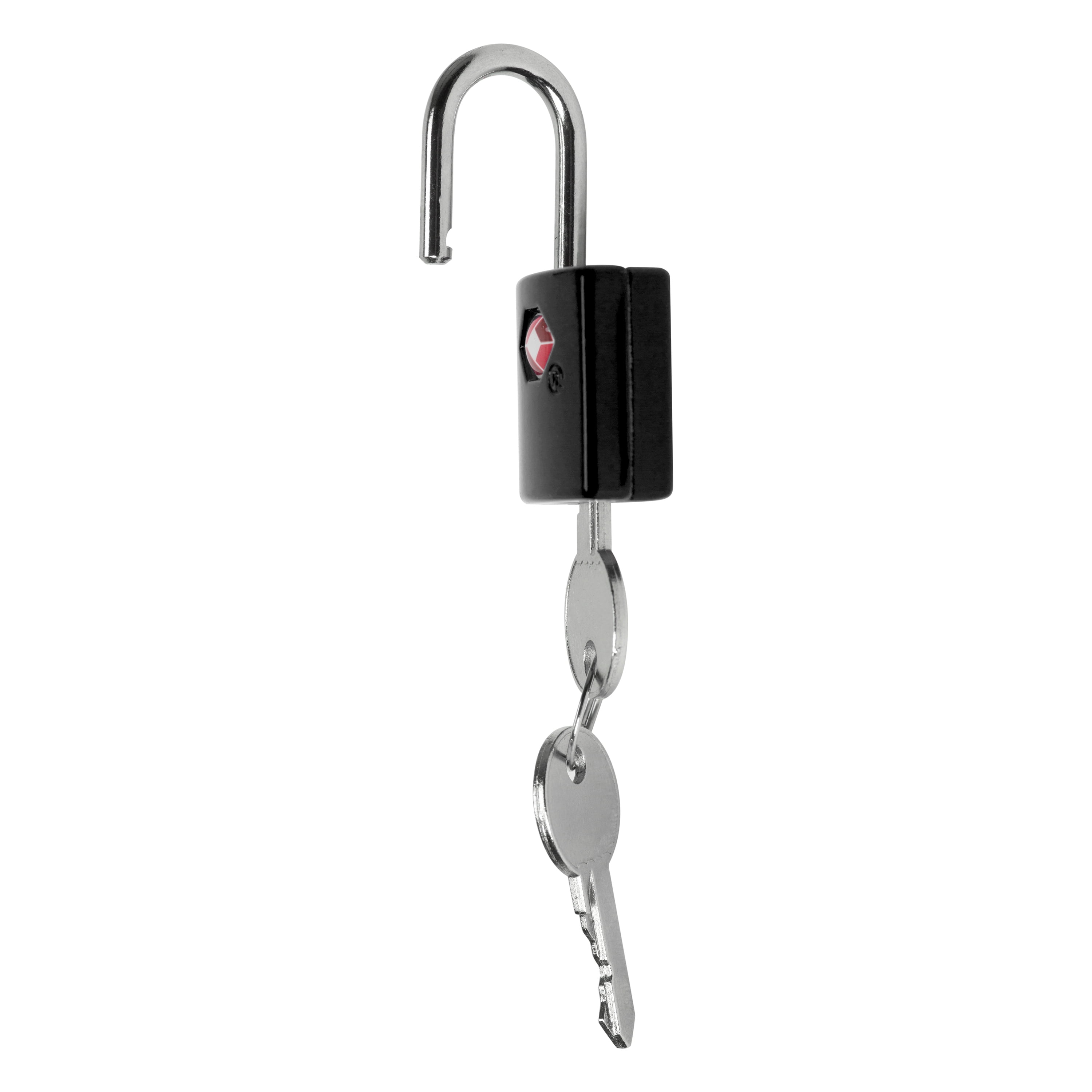 2pk Key Luggage Lock Gray - Open Story™