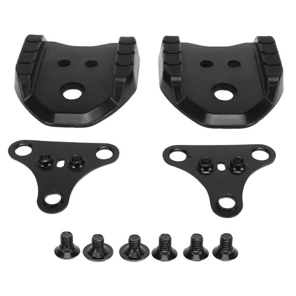 Bicycle pedal adapter, bicycle pedal light converter, double cleat adapter for road bikemountain bike lock step, metal bicycle accessories