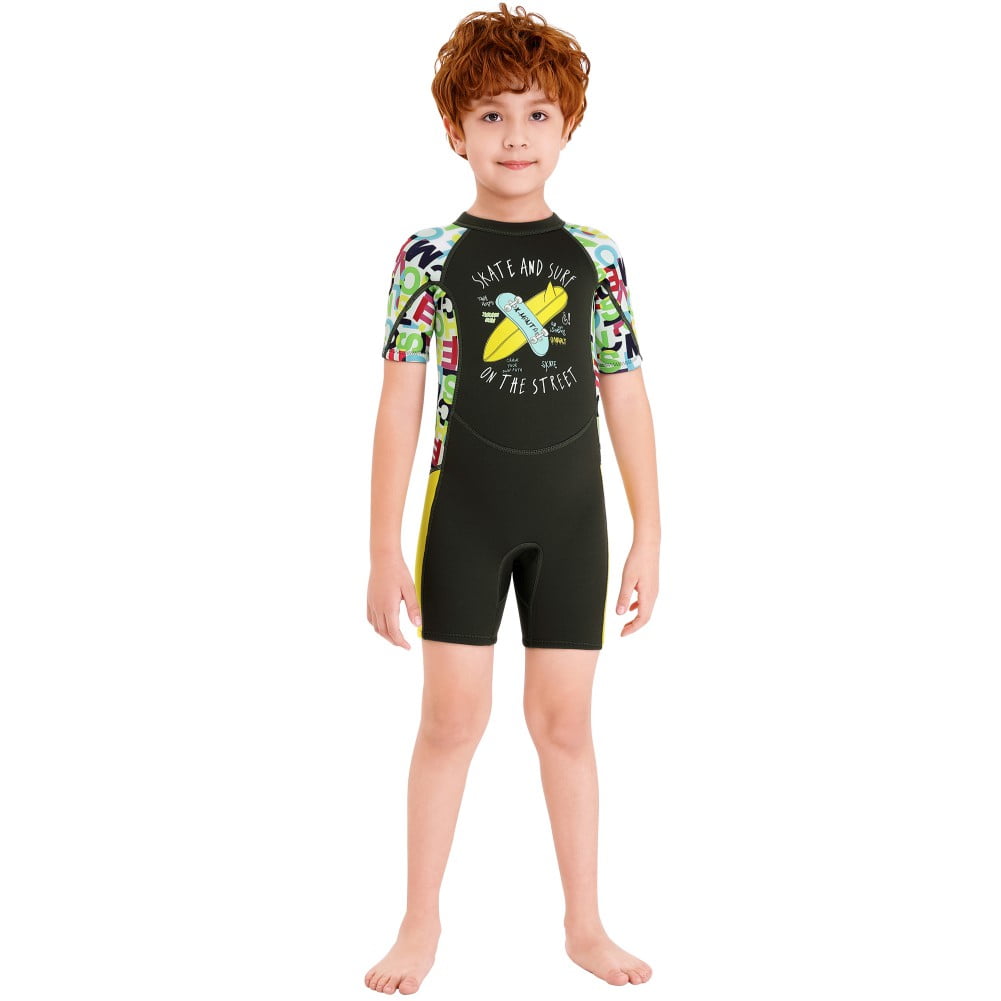 Details about   Children Diving Suit 2.5mm Full Body Sunsuit for Scuba Diving Swimming 