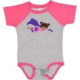 thumbnail image 3 of Inktastic African American Girl, Cape, Superhero Girl Girls Baby Bodysuit, 3 of 5