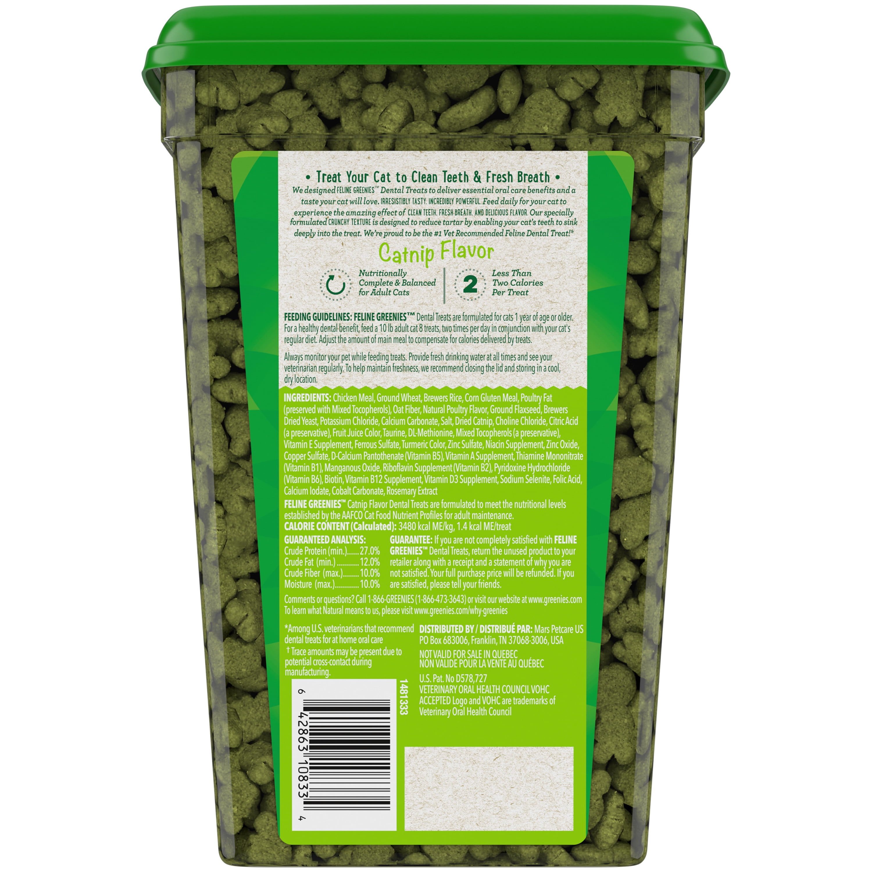 Cat dental treats walmart clearance