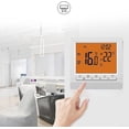 thumbnail image 2 of Wall Mounted Thermostat Without Wifi With Lcd Screen For Gas Boilers, 2 of 5