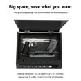 Gun Safe, Upgrade Biometric Gun Safes for Pistols Quick Access Gun Lock Box with Fingerprint