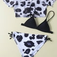 thumbnail image 4 of Gerichy Toddler Girl Swimsuit,Girls Bathing Suit Girls Swimsuit Bikini Set Girls Two Piece Swimsuit Solid Color Girls' Swimwear, 4 of 6