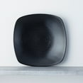 thumbnail image 4 of Noritake Colorscapes BoB Swirl (Black on Black) Set of 4 Square Dinner Plates, 4 of 7