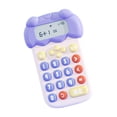 thumbnail image 1 of Calculadora de dinosaurios, calculadora de escritorio para oficina, material didáctico, aprendizaje inteligente. Azul, 1 of 9