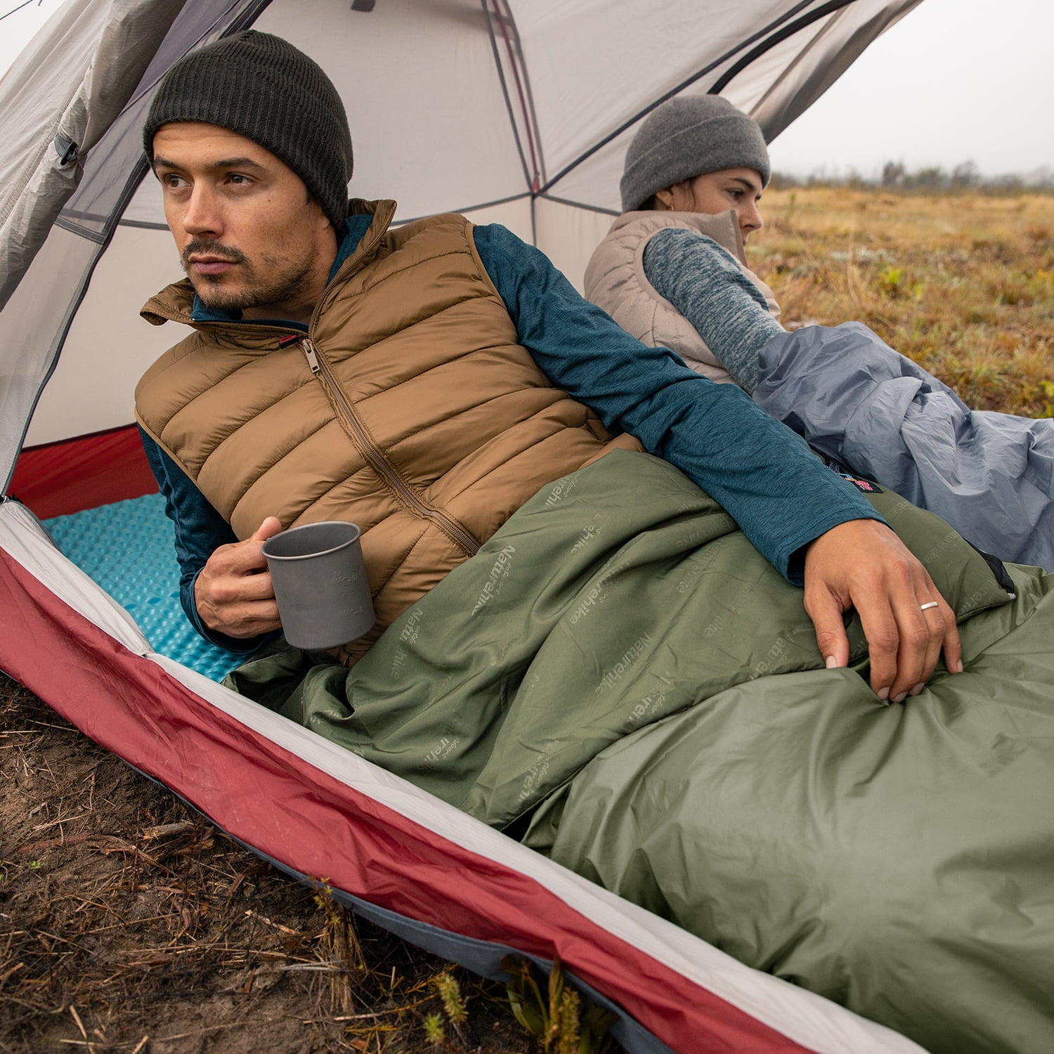 Naturehike, Ultralight Sleeping Bag, Portable Backpacking Sleeping Bag, Envelope Hiking Sleeping Bag, Expandable & Spliced designed, Waterproof and breathable.