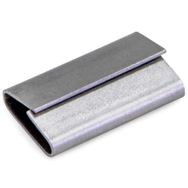 Sellos de acero para flejes, embalaje IDL, ancho de correa de 1 1/4 pulgadas (50)