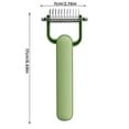 thumbnail image 3 of Double Sided Dematting Comb for Dogs and Cats – Undercoat Rake Pet Grooming Tool for Shedding, Tangles & Matted Fur, Stainless Steel Deshedding Brush for Long Haired & Thick Coat Pets, 3 of 9
