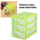 thumbnail image 4 of Caja de almacenamiento con cajones, organizador de cajones, joyería, capas de maquillaje, cajón, caja de almacenamiento de plástico, diseño a prueba de futuro, 4 of 8