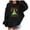 Black, variant on Christmas Hoodies for Girls Graphic Casual Long Sleeve Sweatshirts Holiday Hoodie Boys Girls Size 6-7 Years Clothes