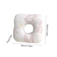 thumbnail image 3 of Ear Piercing Pillow 11.41In Hollow Ear Cushion Pressure Relief Ear Support Pillow Breathable Travel Friendly for Post Ear Surgery Recovery Home Sleep Beach Trips Weekend Getaways Business Rest Pillow, 3 of 6