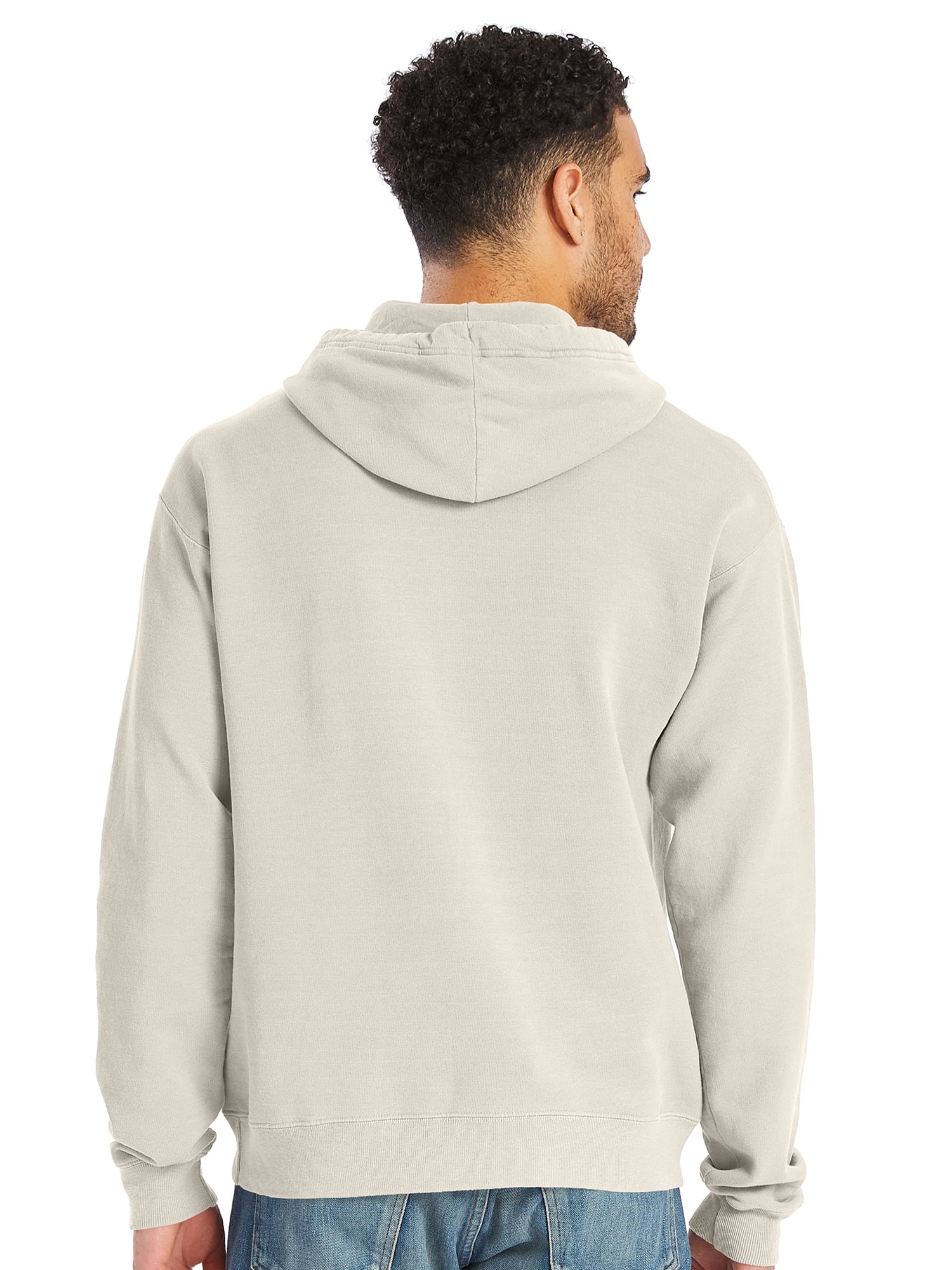 Hanes Men's & Big Men's Garment Dyed Fleece Hoodie Sweatshirt, Sizes S-3XL