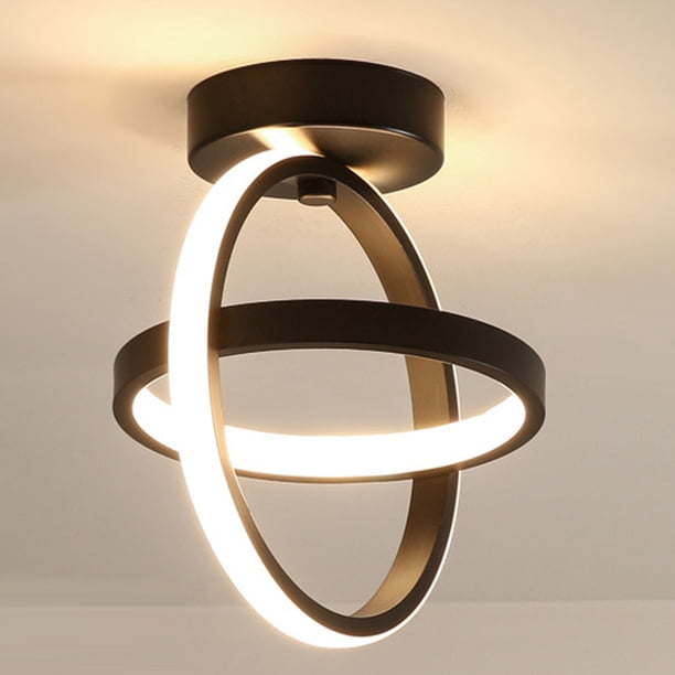 Luces de techo LED modernas Lámpara de pasillo Lámpara de pasillo para el porche de la escalera del hogar (C) Sywqhk Para estrenar