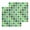Light Green, variant on Saint Patrick's Day Kitchen Dish Towels for Drying Dishes Set of 2, Green Plaid Clovers Geometric Waffle Weave Microfiber Hand Tea Bathroom Towels Quick Dry & Absorbent Towel 12x12