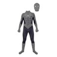 thumbnail image 5 of Halloween Men's Black Remy Spiderman Cosplay Costume Venom Symbiote Remy Suit Bodysuit Adult, 5 of 5