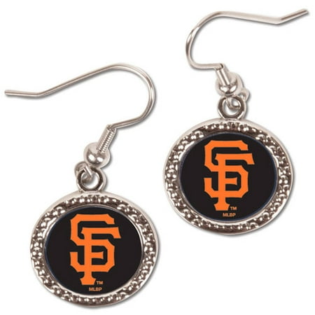 - San Francisco Giants WinCraft Women's Round Dangle Earrings - Black - No Size