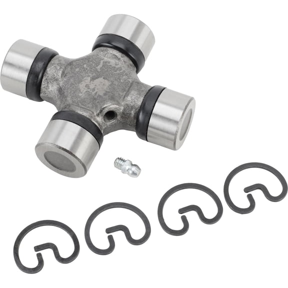 Speedway Motors 1310/1330 Series Fits Chevy to Ford U-Joint, Forged Steel U-Joints Include Outside Retaining Clips and Grease Zerk, 1-1/16 Inch O.D., 3-7/32 Inch Width