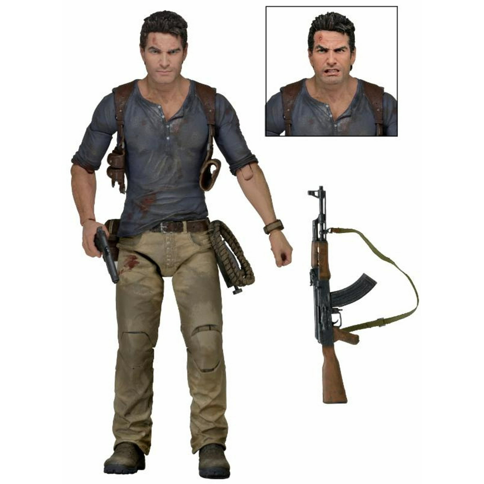 Uncharted 4 A Thiefs End 7 Inch Action Figure Ultimate Series Ultimate Nathan Drake Walmart