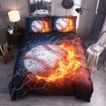 thumbnail image 1 of Deportes Béisbol Juego de Funda Nórdica Ropa de Cama Microfibra Deporte Juego de Funda Nórdica para, 1 of 9