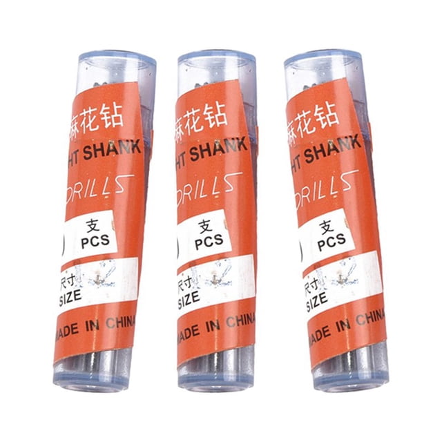 30Pcs Small Hss Drill Bits Straight-Shank For Plastic Wood Drilling 0.6-2.0Mm