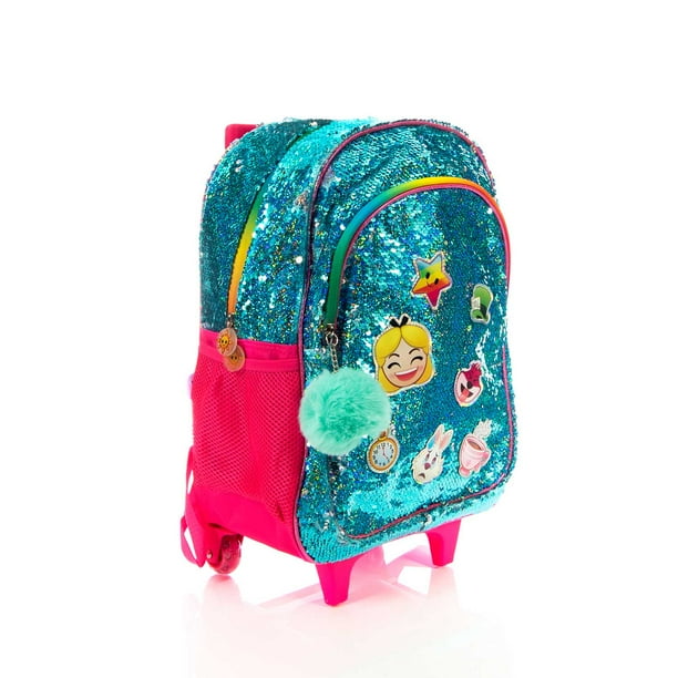 Mochila con ruedas Atmpacks Emoji Alicia en el pais de las