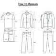 thumbnail image 2 of Jiyugala Suits for Men Suit Slim 3-Piece Suit R Business Wedding Party Jacket Vest & Pants, 2 of 4