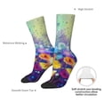 thumbnail image 2 of Yiaed Spring Flower Seasonal Print Great elasticity Crew Socks Sports socks for Men and Women, 2 of 5