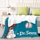 thumbnail image 4 of Dr. Seuss anti-pilling, suave, ligera, esponjosa y acogedora de lujo para hogar y cocina – Perfecta para niños y adultos,130X150cm, 4 of 6