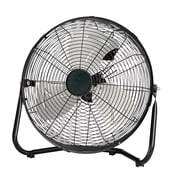 14 Inch Floor Fan, 3-Speed All Metal Fan with Adjustable Tilt, Portable Cradle Floor Fan for Indoor Use