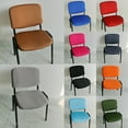 thumbnail image 2 of 1 Ensemble de Chaise d'Ordinateur de Bureau Extensible Couvre Housse Gris, 2 of 9