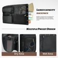 thumbnail image 3 of xianyou-YUHAN PRETTY Beach Backpack with Wet Pocket Drawstring Mesh Beach Bag Waterproof Swimming Pool Backpack for Men and Women, 3 of 4