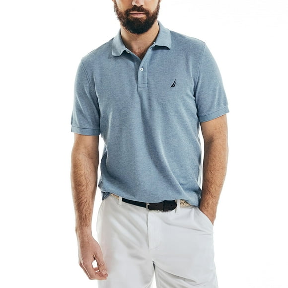 Polo Nautica Classic de manga corta para hombre - Deep Anchor
