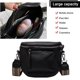 thumbnail image 3 of Bolso de cintura para mujer elegante, bolso de hombro para mujer, bolso de cuero con cremallera y correa de hombro extraíble, 3 of 6