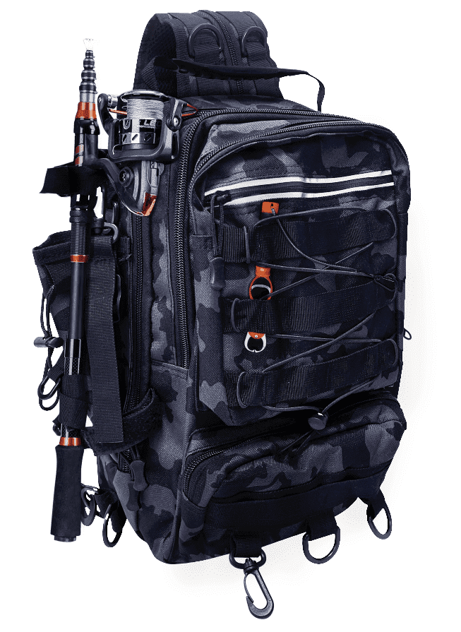Enroslu Fishing Backpack with Rod Holder photo 1