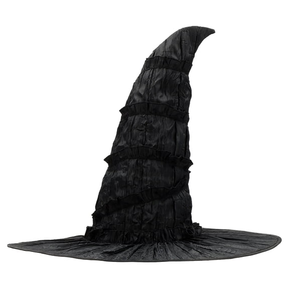 Witch Hat Costume Accessory for Adults, Black, Halloween by Way To Celebrate