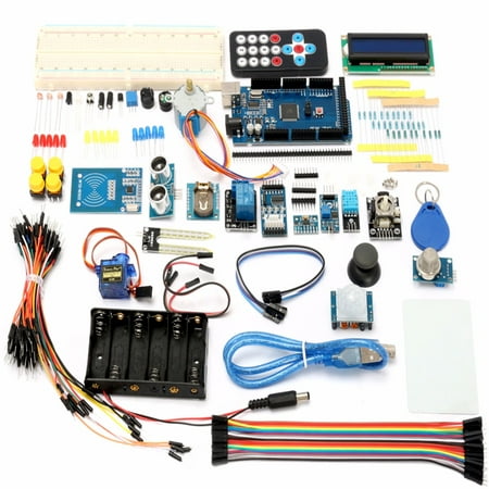 Mega 2560 Starter Learning Kits For Arduino 1602 LCD RFID Relay Motor (Best Arduino Starter Kit For Beginners)