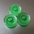 thumbnail image 5 of 3 x Professional Spirit Bubble Level (in green) with Metal Ball Guide / Small Mini Bullseye Vial Round circular (supplied with a gift box), 5 of 7