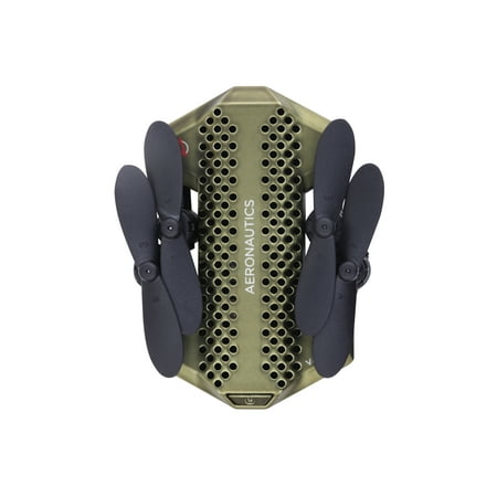 voyage aeronautics va-2080 compact micro drone- color green- 4 inches