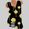 thumbnail image 3 of Aayomet Womens Casual Sleeveless Womens Silk Satin Tank Tops V Neck Casual Cami Sleeveless Camisole Blouses Summer Basic Tank Shirt,Black S, 3 of 5