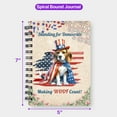 thumbnail image 5 of Democratic Beagle Making Woof Count Election 2024 Spiral Bound Journal Beagles Dog Lover Gifts Idea 5x7in Spiral Notebook - 01001, 5 of 5