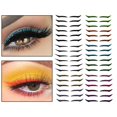 thumbnail image 1 of Pegatinas de delineador de ojos reutilizables Línea de párpados Maquillaje de Combinación de 36 pares de colores Colcomx Delineador de ojos pegatinas, 1 of 8