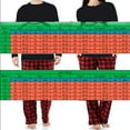 thumbnail image 3 of Family Matching Christmas Pajama Sets Christmastree Top Pants 2PCS Sleepwear Christmas PJs Bodysuits, 3 of 7