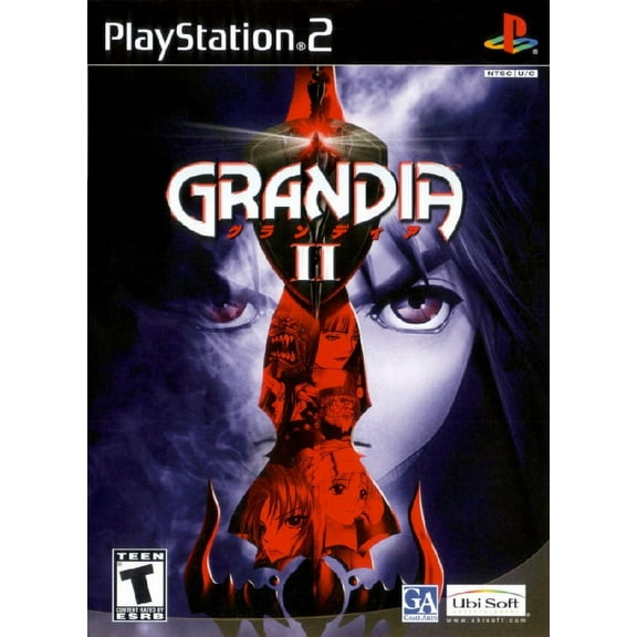 Restored Grandia II (Sony PlayStation 2, 2002) RPG Game (Refurbished)